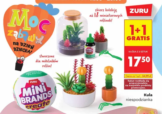 Kula niespodzianka ZURU Mini Brands Create promocja w Biedronka