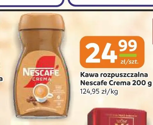 Kawa rozpuszczalna Nescafe Crema promocja w Społem Częstochowa