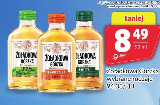 Likier Żołądkowa Gorzka Tradycyjna promocja w Prim Market