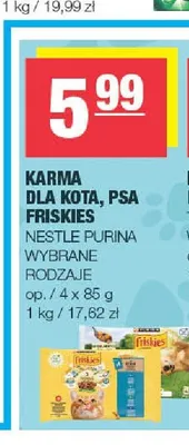 Karma dla kota Friskies promocja w SPAR
