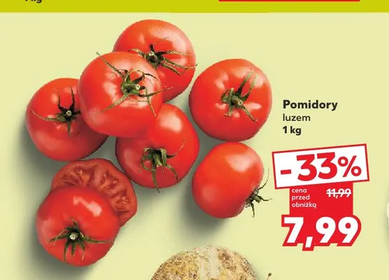 Pomidory promocja w Kaufland