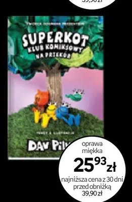 Książka Superkot Klub Komiksowy Na Przekór oprawa miękka promocja w Empik