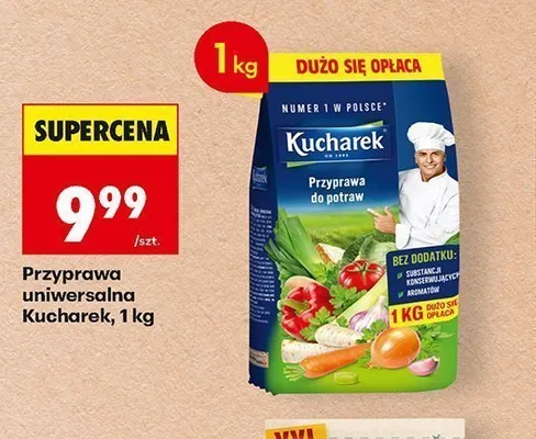 Przyprawa uniwersalna Kucharek promocja w Biedronka