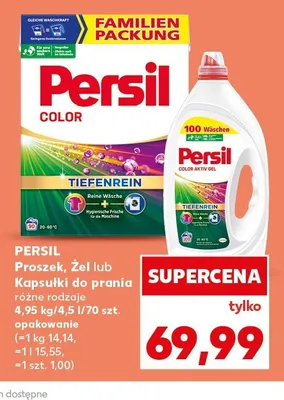 Proszek do prania Persil Color promocja w Kaufland