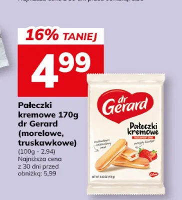 Pałeczki kremowe dr Gerard morelowe promocja w Hitpol