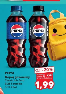 Napój gazowany Pepsi Classic promocja w Kaufland