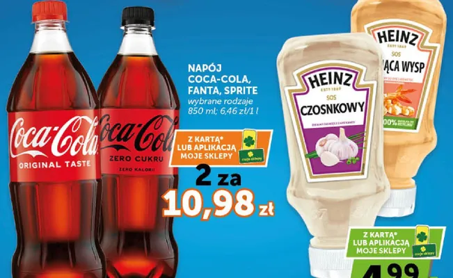Sos Heinz sos łącza wysp promocja w ABC