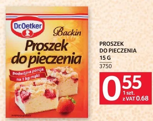 Proszek do pieczenia Dr. Oetker 15 g promocja w Selgros