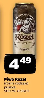 Piwo Kozel promocja w Netto