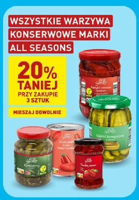 Ogórki kanapkowe All Seasons promocja w Aldi
