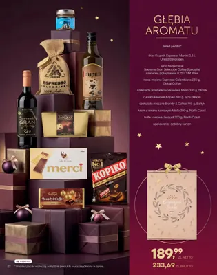 Zestaw prezentowy Głębia aromatu promocja w Makro