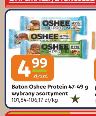 Baton Oshee Protein promocja w Społem Częstochowa