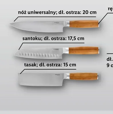 Nóż uniwersalny kuchenny Silvercrest promocja w Lidl