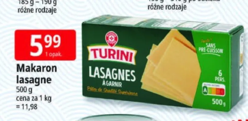 Makaron lasagne Barilla promocja w Leclerc