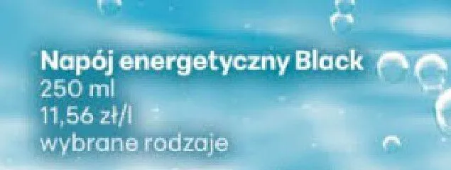 Napój energetyczny promocja w Delikatesy Centrum