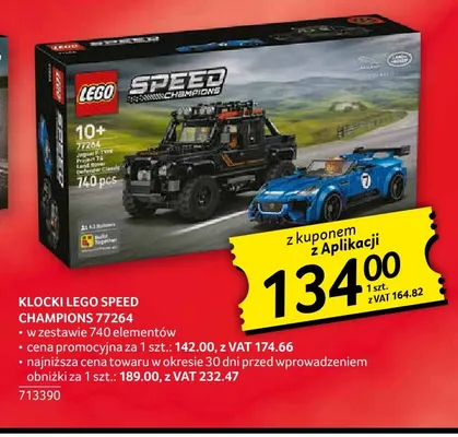 Klocki LEGO Speed Champions 77264 promocja w Selgros