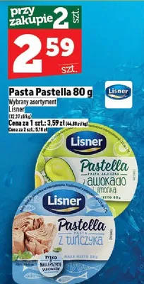 Pasta Pastella z tuńczyka Lisner promocja w TOPAZ