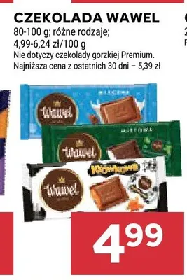 Czekolada WAWEL promocja w Stokrotka