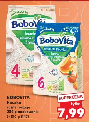 Kaszka BoboVita promocja w Kaufland