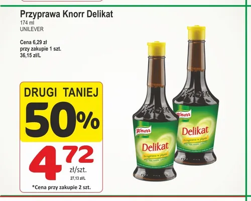 Przyprawa w płynie Knorr Delikat promocja w Marketvita