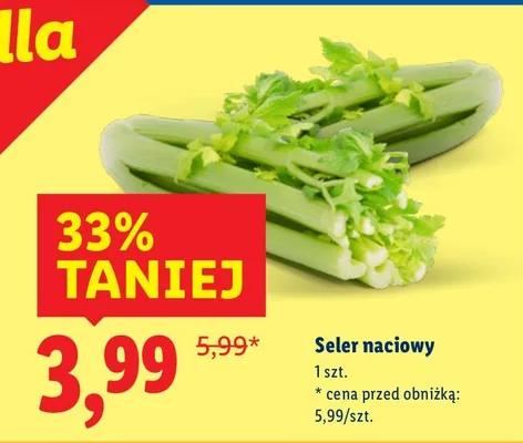 Seler naciowy promocja w Lidl