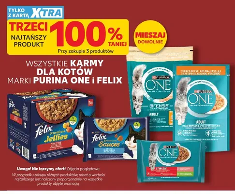 Karma dla kotów Felix Sensations Jellies promocja w Kaufland