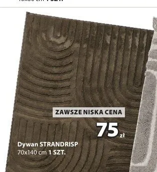 Dywan STRANDRISP promocja w Jysk