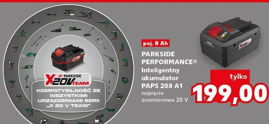 Inteligentny akumulator PAPS 208 A1 promocja w Kaufland