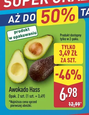 Awokado Hass promocja w Aldi