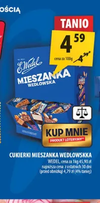 Cukierki Mieszanka Wedlowska E.Wedel promocja w Arhelan