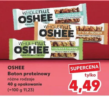 Baton proteinowy różne rodzaje promocja w Kaufland