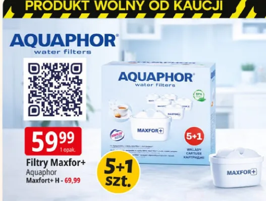 Filtry Maxfor+ promocja w Leclerc