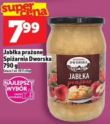 Jabłka prażone spiżarnia dworska 790g promocja w TOPAZ