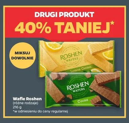 Wafle Roshen Cocoa promocja w Netto