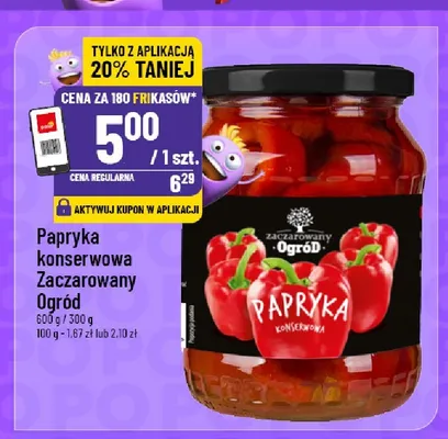 Papryka konserwowa Zaczarowany Ogród promocja w POLOmarket