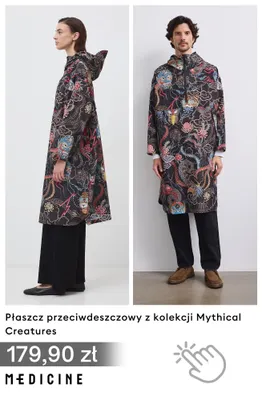 Płaszcz przeciwdeszczowy z kolekcji Mythical Creatures Medicine promocja w Medicine
