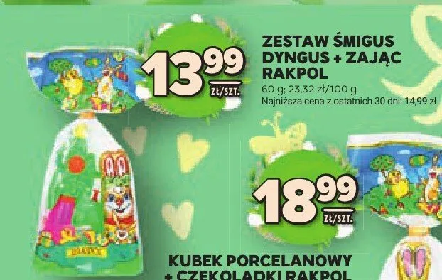 Zestaw śmigus dyngus za jajac promocja w Stokrotka