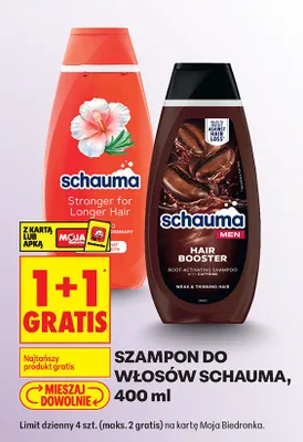 Szampon do włosów Hair Booster promocja w Biedronka