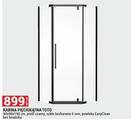 Kabina prysznicowa pięciokątna Toto promocja w Merkury Market