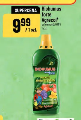 Nawóz uniwersalny Biohumus Forte Agrecol promocja w POLOmarket
