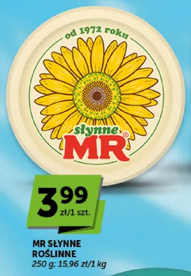 Margaryna MR Słynne roślinne promocja w Groszek