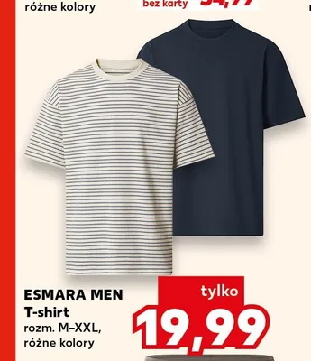 T-shirt Esmara Men promocja w Kaufland