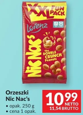 Orzeszki Nic Nac's Lorenz promocja w Makro