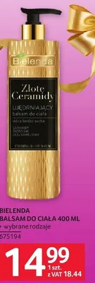 Balsam do ciała Bielenda Złote Ceramidy 400 ml - wybrane rodzaje promocja w Selgros