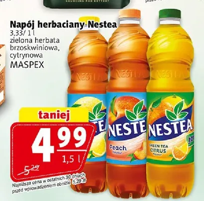 Napój herbaciany Nestea cytrynowa promocja w Prim Market