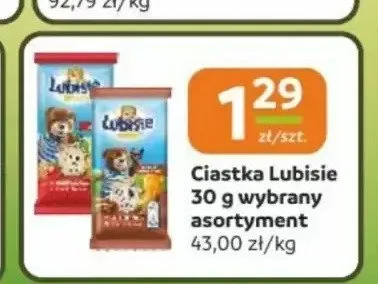 Ciastka Lubisie 30g promocja w Gama