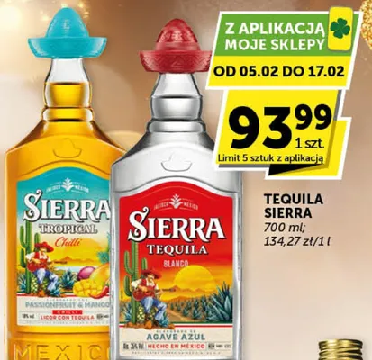 Tequila Sierra promocja w Euro Sklep