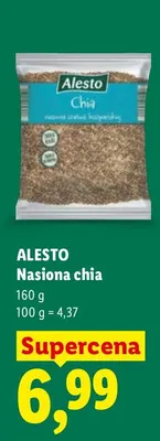 Nasiona chia Alesto promocja w Lidl