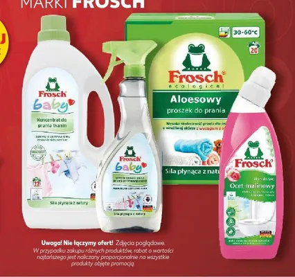 Płyn do WC Frosch Ocet malinowy promocja w Kaufland