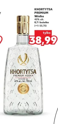 Wódka Khortytsa Premium promocja w Kaufland